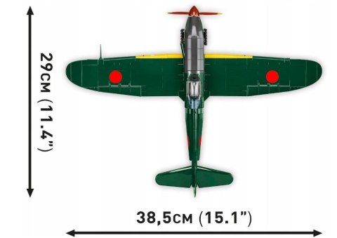Klocki Historical Collection WWII KAWASAKI KI-61-I HIEN (TONY) 324K Cobi Klocki