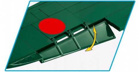 Klocki Historical Collection WWII KAWASAKI KI-61-I HIEN (TONY) 324K Cobi Klocki