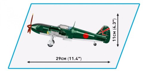 Klocki Historical Collection WWII KAWASAKI KI-61-I HIEN (TONY) 324K Cobi Klocki