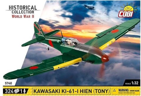 Klocki Historical Collection WWII KAWASAKI KI-61-I HIEN (TONY) 324K Cobi Klocki