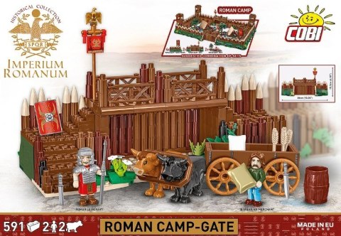 Klocki Imperium Romanum - Brama obozu rzymskiego 591 elementów Cobi Klocki