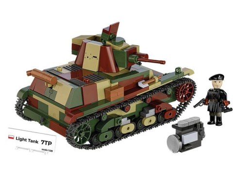 Klocki Light Tank 7TP 669 elementów Cobi Klocki
