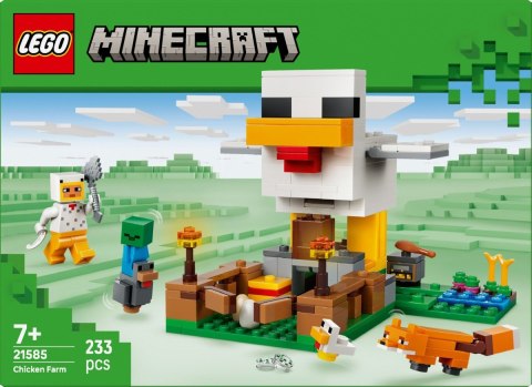 Klocki Minecraft 21585 Farma kurczaków LEGO