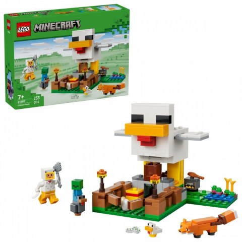 Klocki Minecraft 21585 Farma kurczaków LEGO