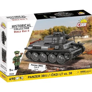 Klocki Panzer 38 LT VZ.38 690 elementów Cobi Klocki