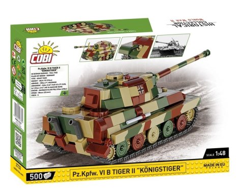 Klocki Pz.Kpfw. VI B Tiger II Konigstiger Cobi Klocki