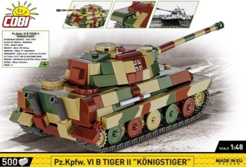 Klocki Pz.Kpfw. VI B Tiger II Konigstiger Cobi Klocki