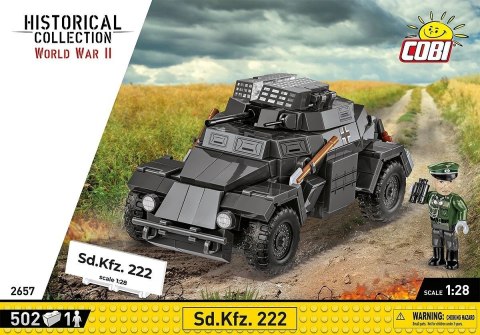 Klocki Sd.Kfz 222 502 klocki Cobi Klocki