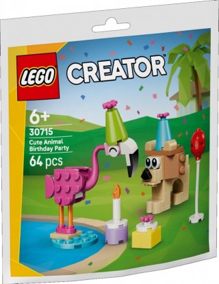 Klocki Creator 30715 Przyjęcie urodzinowe z uroczymi zwierzątkami LEGO