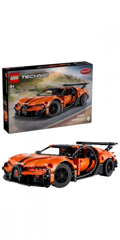Klocki Technic 42222 Hipersamochód Bugatti Chiron Pur Sport LEGO