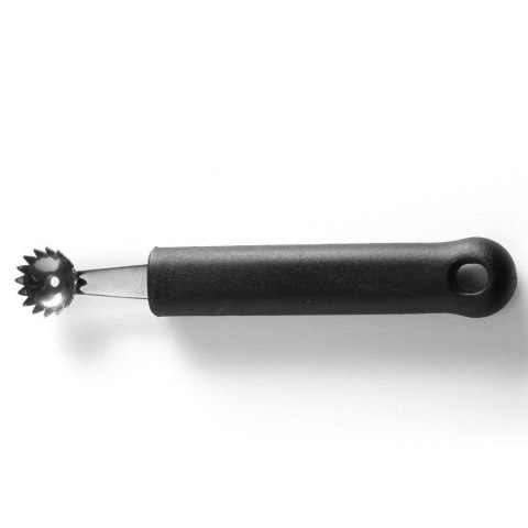 Nóż dekoracyjny do kulek ze stali nierdzewnej karbowany - Hendi 856024 Hendi