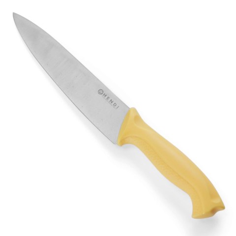 Nóż kucharski do drobiu HACCP 320mm - żółty - HENDI 842638 Hendi