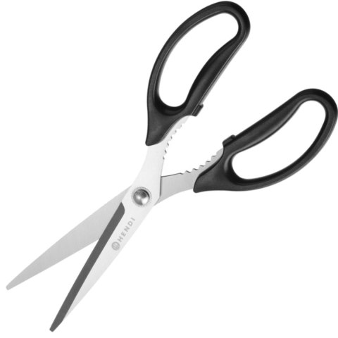 Nożyce kuchenne z krawędzią do orzechów 252 mm Hendi