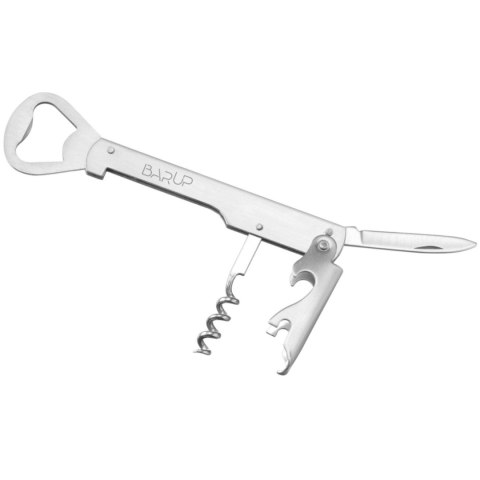 Otwieracz kelnerski do butelek 4w1 nożyk korkociąg dł. 142 mm Bar Up