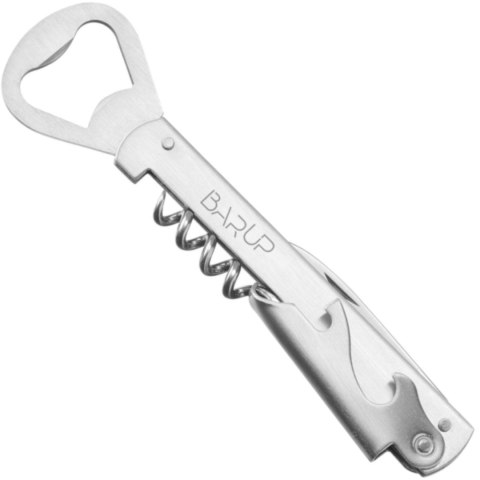 Otwieracz kelnerski do butelek 4w1 nożyk korkociąg dł. 142 mm Bar Up