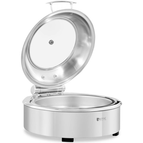 Podgrzewacz do potraw okrągły wodny z okienkiem śr. 39 cm 5.5 l Royal Catering