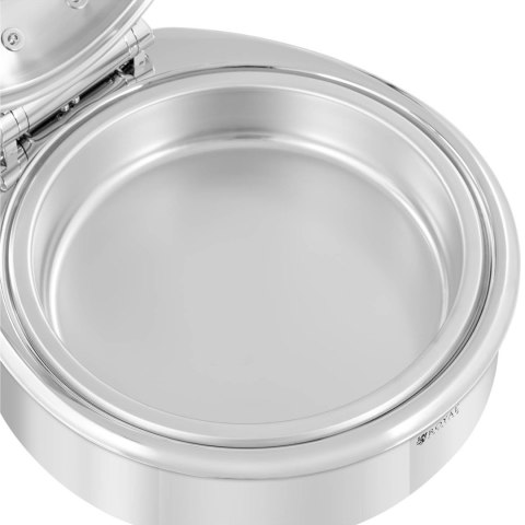 Podgrzewacz do potraw okrągły wodny z okienkiem śr. 39 cm 5.5 l Royal Catering