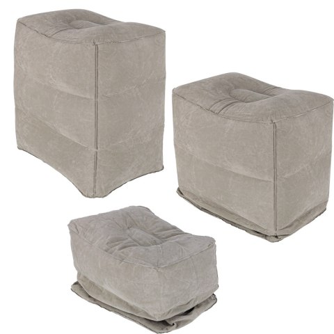 Podnóżek nadmuchiwany pod nogi puf turystyczny 3 poziomy wysokości Kik Sp. z o. o. Sp. k.