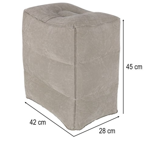 Podnóżek nadmuchiwany pod nogi puf turystyczny 3 poziomy wysokości Kik Sp. z o. o. Sp. k.