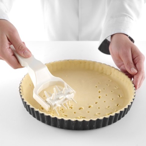 Rolka dziurkująca wałek do nakłuwania ciasta kruchego Kitchen Line 77x210mm - HENDI 515037 Hendi