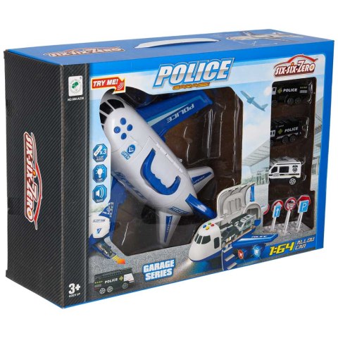 Transporter samolot + 3 auta policja Kik Sp. z o. o. Sp. k.