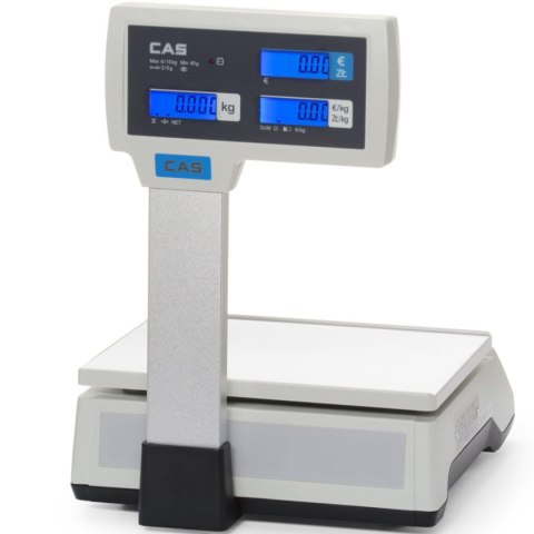 Waga kalkulacyjna handlowa z legalizacją wysięgnikiem do 15 kg 290x209 mm CAS