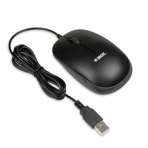 Zestaw klawiatura + mysz IBOX IKMS606 (USB 2.0; (US); czarna, optyczna; 800 DPI) IBOX