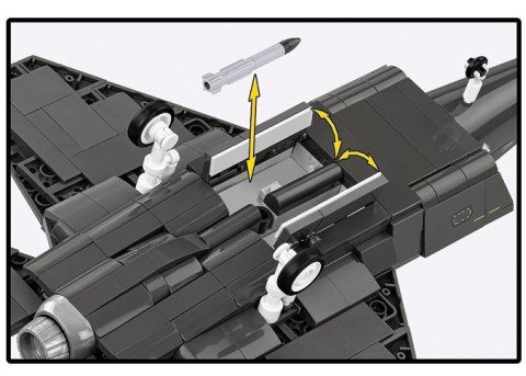 Klocki F-35A Lightning II 605 elementów Cobi Klocki