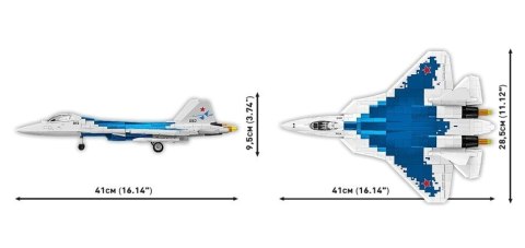 Klocki SU-57 Felon 928 elementów Cobi Klocki