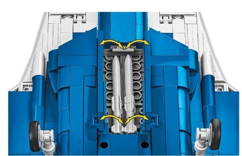 Klocki SU-57 Felon 928 elementów Cobi Klocki