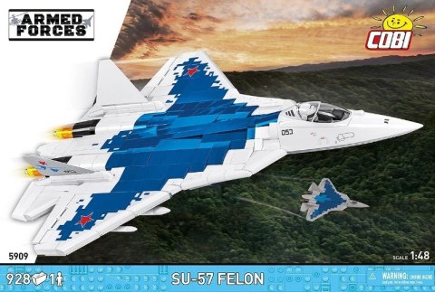 Klocki SU-57 Felon 928 elementów Cobi Klocki
