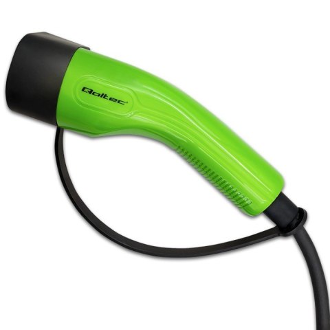 Mobilna ładowarka do samochodu elektrycznego EV z regulacją 2w1 Typ2 | 7kW | 230V | CEE 3 PIN | WiFi | LCD | Przenosna | Wallbo Qoltec