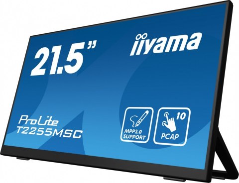 Monitor 21.5 cala T2255MSC-B1 POJ.10PKT.IPS,HDMI,DP,2xUSB 3.0 IIYAMA