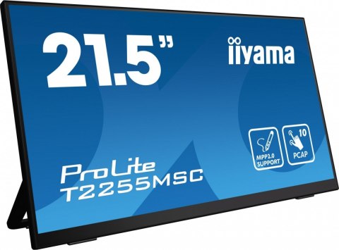 Monitor 21.5 cala T2255MSC-B1 POJ.10PKT.IPS,HDMI,DP,2xUSB 3.0 IIYAMA
