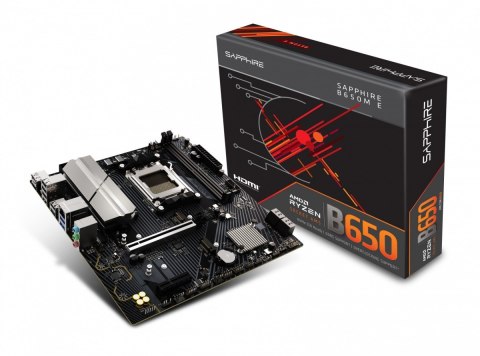 Płyta główna B650M-E AM5 2DDR5 mATX Sapphire Technology