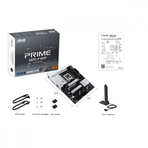 Płyta główna PRIME X870-P WIFI AM5 4 DDR5 HDMI/USB-C Asus