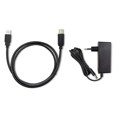 Stacja dokująca do dysków HDD SSD 2.5" 3.5" | SATA III | USB 3.0 | Super speed 5Gb/s | z funkcją klonowania offline Qoltec