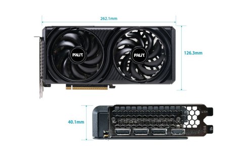 Karta graficzna GeForce RTX 5060 INFINITY 2 OC 8GB GDDR7 128bit 3DP/HDMI Palit