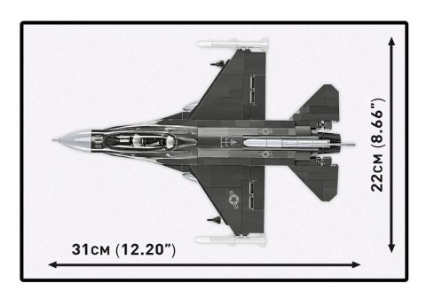 Klocki F-16D Fighting Falcon 436 elementow Cobi Klocki