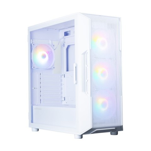 Obudowa I3 NEO V2 Mid Tower RGB fan x4 biała Zalman