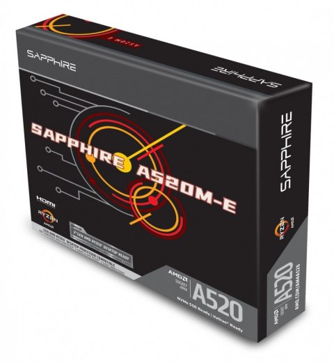 Płyta główna A520M-E AM4 2DDR4 mATX Sapphire Technology