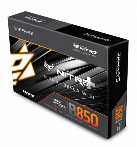 Płyta główna NITRO+ B850A WIFI7 AM5 4DDR5 mATX Sapphire Technology