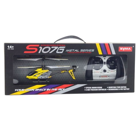 Helikopter Zdalnie Sterowany RC Żyroskop Syma S107G Żółty LEAN Toys