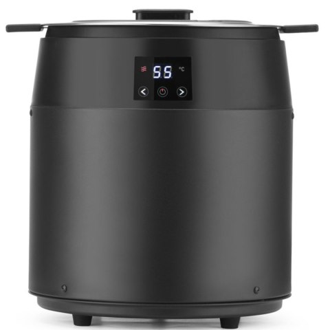 Kociołek termos do zupy elektryczny WATERLESS 10 l 450 W - czarny Hendi