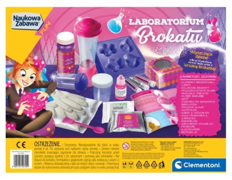 Naukowa Zabawa Laboratorium Brokatu Świat Wróżki Brokatki Język Polski Clementoni 50700 Clementoni