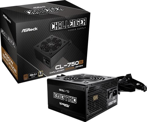 Zasilacz CL-750B 750W 80PLUS BRONZE ASRock