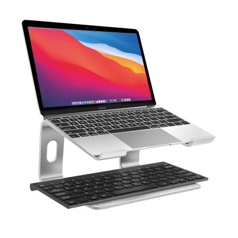 AluBench Aluminiowa podstawka do laptopa Srebrna CRONG