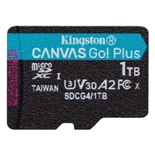 Karta pamięci microSD 1TB Canvas Go! Plus 200MB/s A2 U3 V30 Kingston