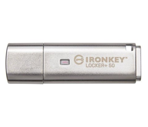 Pendrive 64GB IronKey Locker+ 50 AES Encrypted USB to Cloud Kingston