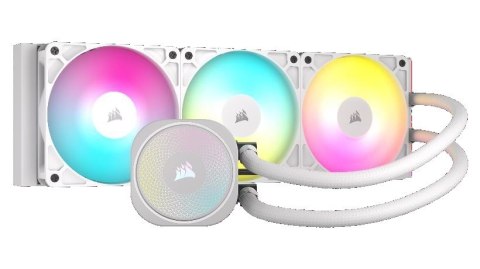 Chłodzenie CPU NAUTILUS 360 ARGB 360 mm białe Corsair